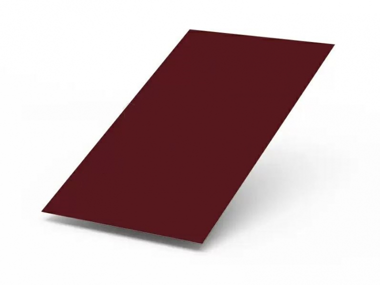 Лист плоский 1,25х2,0 RAL 3005