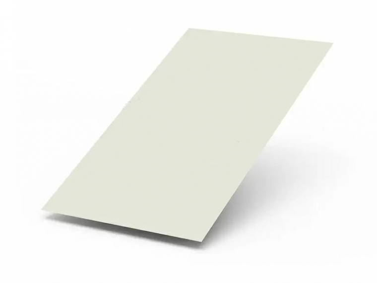 Лист плоский 1,25х2,0 RAL 9003